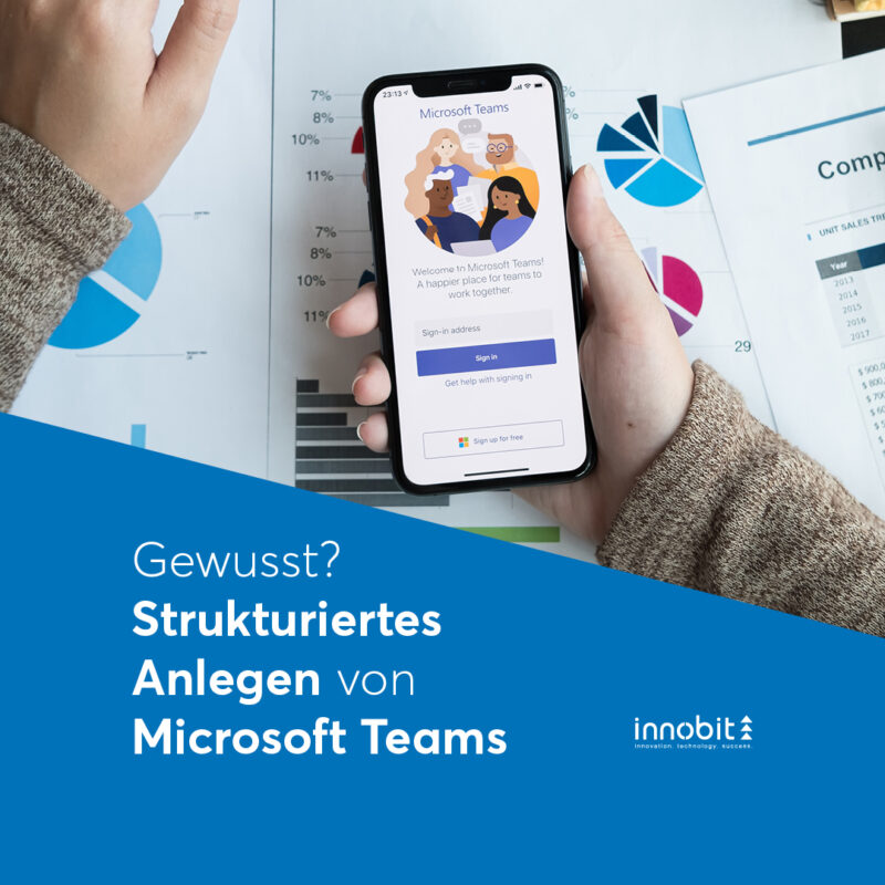 Did you know? Structured creation of Microsoft Teams - innobit ag