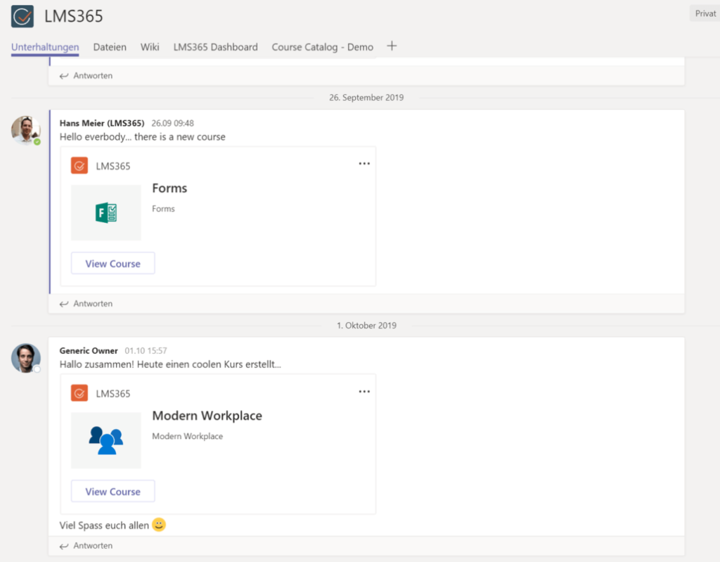 LMS365-Course-Notification - innobit ag