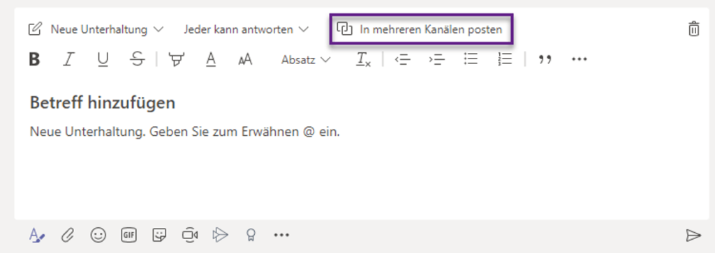 Microsoft-teams-multi-channel-posting-innobit