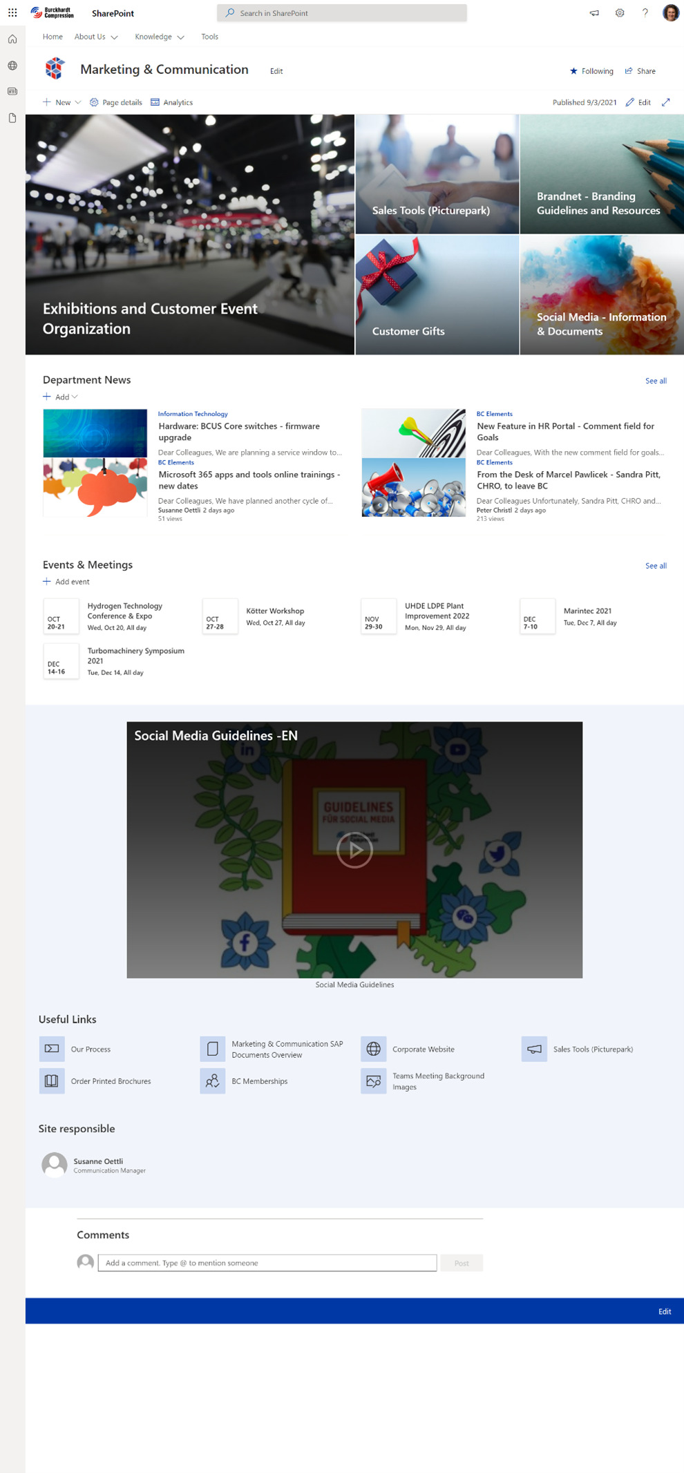 Burckhardt Compression - New Intranet - 1 - innobit ag