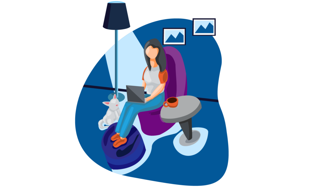 Illustration HomeOffice - innobit ag